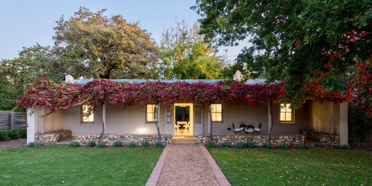 La Chataigne Wines & Guest Cottages Franschhoek Exterior photo